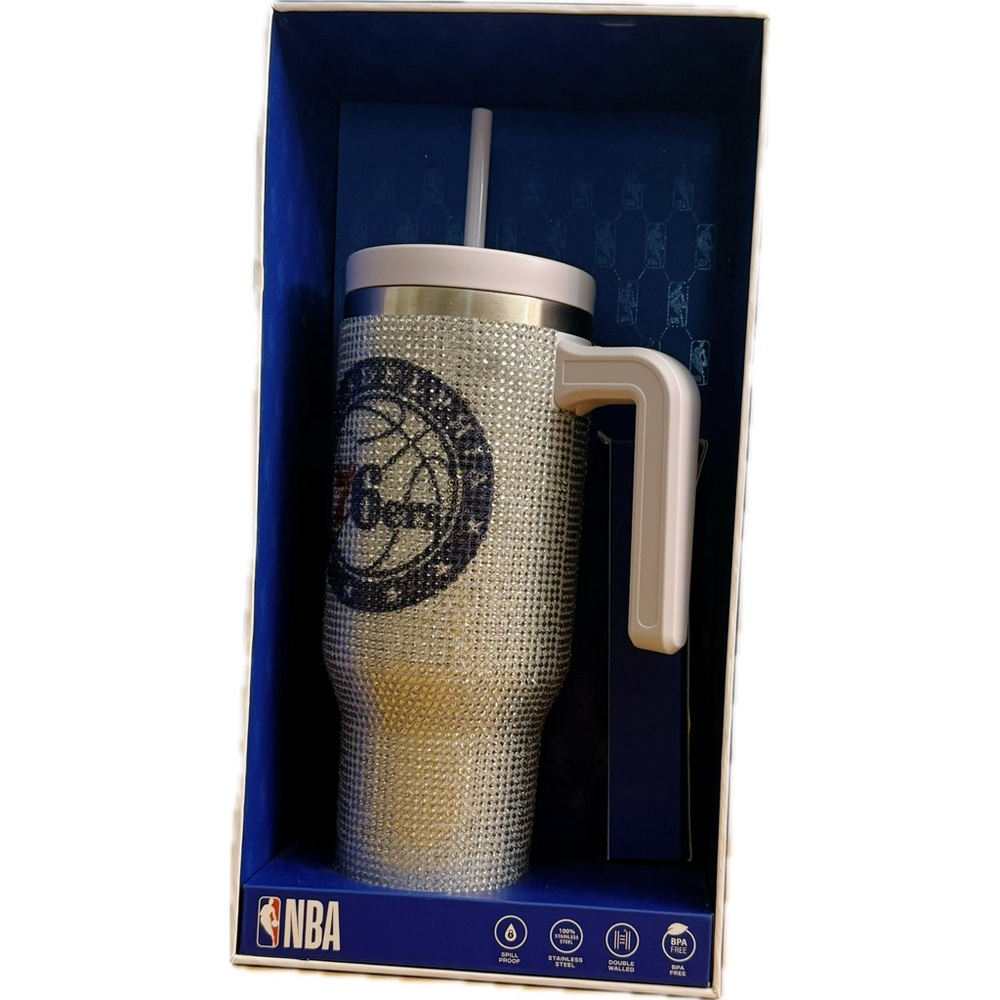 NBA‎ Blue Stainless Steel Tumbler